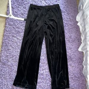 Studio Works - Black Velvet Pants - XL